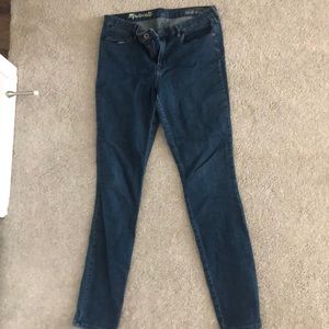 Madewell High Riser Skinny Jeans Tall